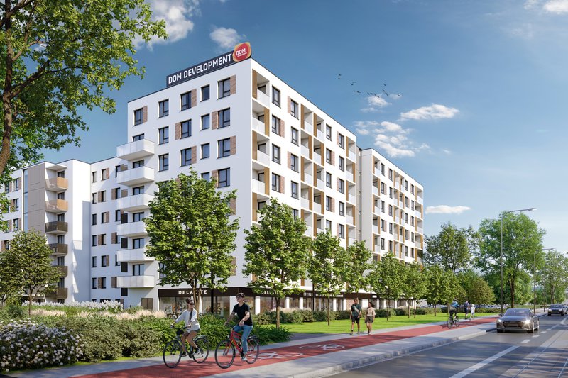 Hubska 100 - widok od ulicy Hubskiej