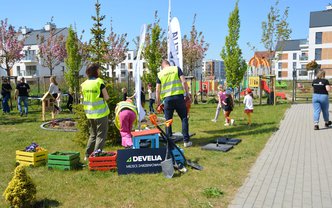 Develia pomaga zazielenić gdańskie przedszkole