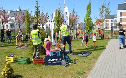 Develia pomaga zazielenić gdańskie przedszkole