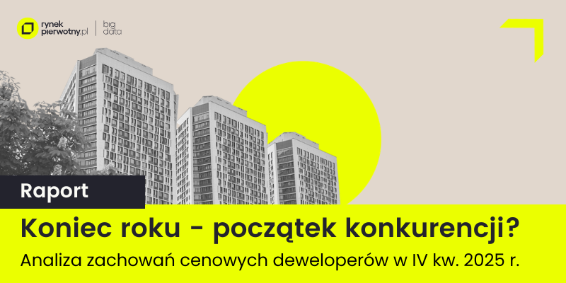 Analiza zachowań cenowych deweloperów w IV kw. 2025 Koniec roku – początek konkurencji?
