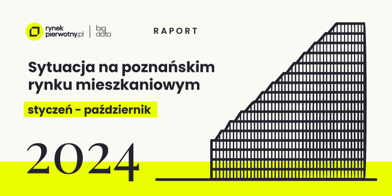 Raport podsumowujący 10 miesięcy 2024 roku na rynku mieszkaniowym w Poznaniu